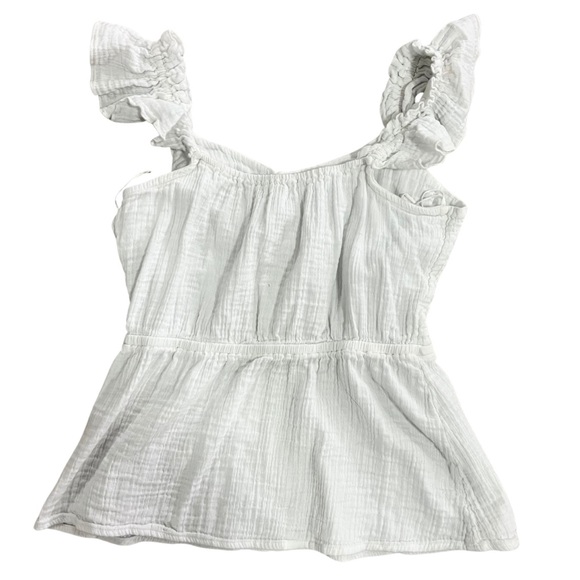 White Gauze Sleeveless Top | Size S | Maurice’s - Picture 2 of 6